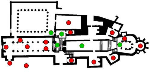 Plan of Canterbury Cathedral