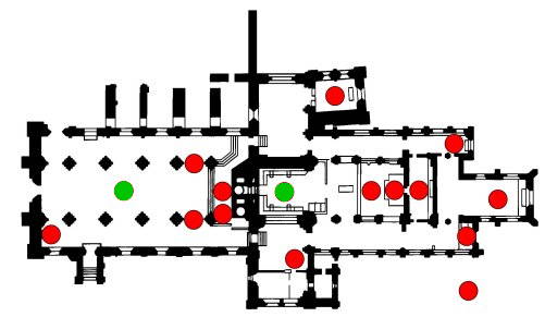 Plan of St. David's Cathedral