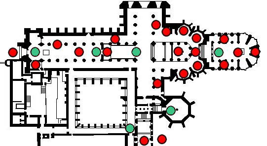 Plan of Westminster Abbey