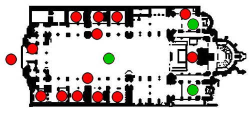 Plan of Canterbury Cathedral