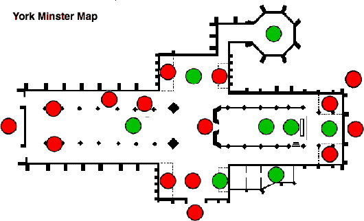Plan of York Minster
